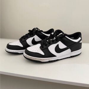 Nike Kids Black and White Dunks Sneakers